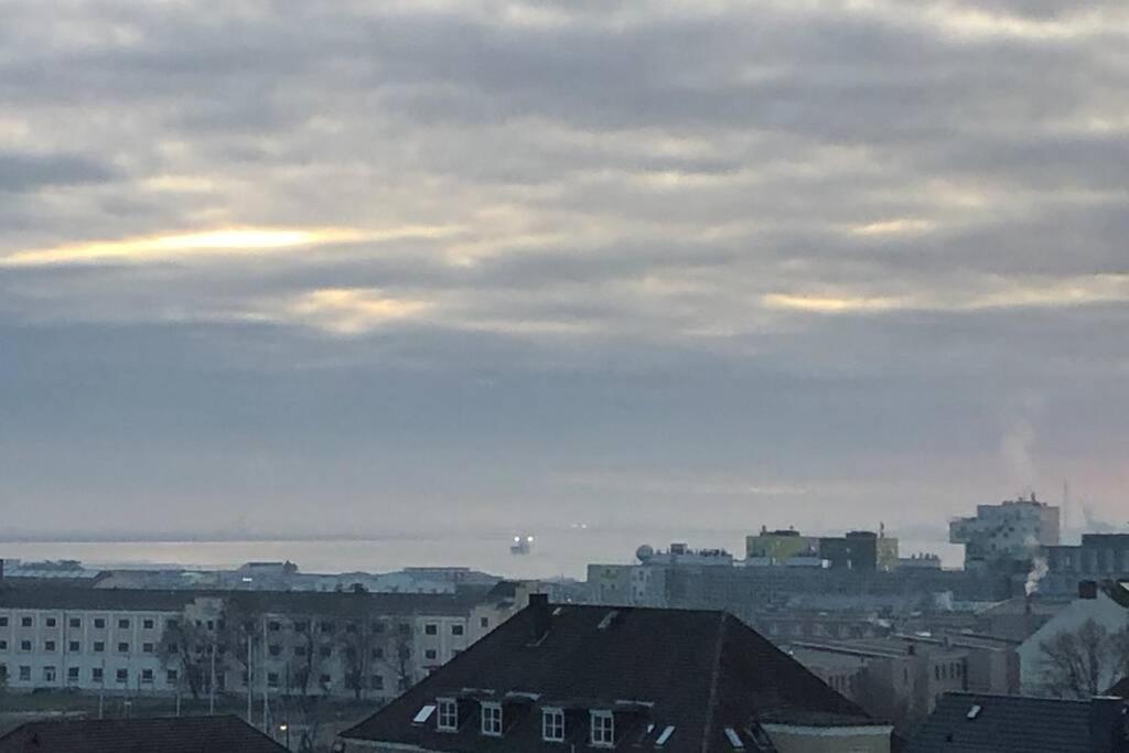 Yachtpanorama Weser Und Yachthafenblick 1 Zi 7Og Bremerhaven Luaran gambar