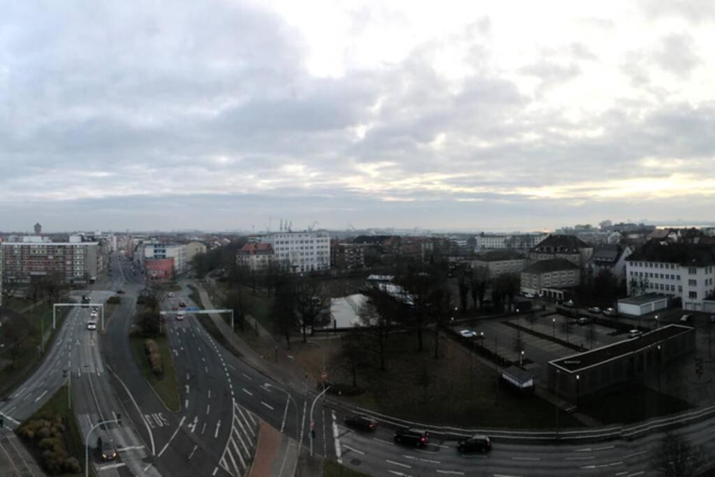 Yachtpanorama Weser Und Yachthafenblick 1 Zi 7Og Bremerhaven Luaran gambar