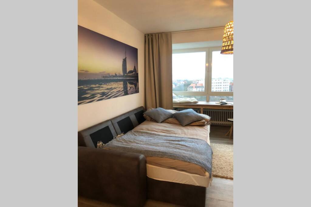 Yachtpanorama Weser Und Yachthafenblick 1 Zi 7Og Bremerhaven Luaran gambar